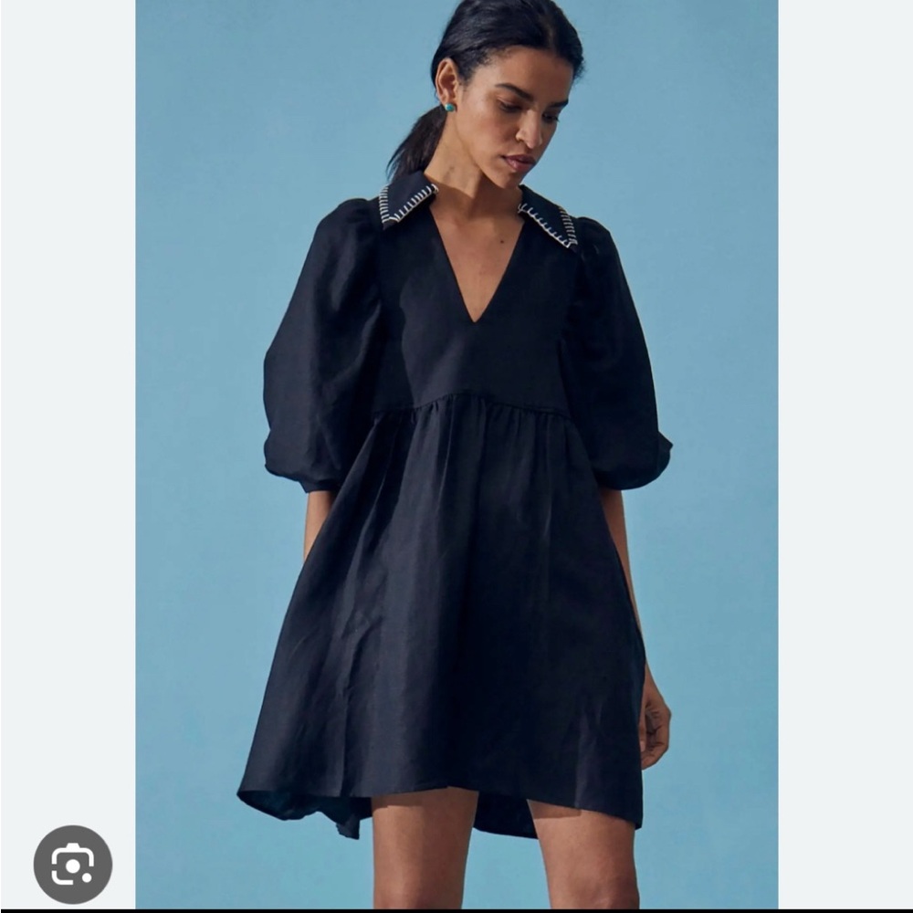 Hunter Bell. Black and White Dress. Worn once. Like new. Medium.